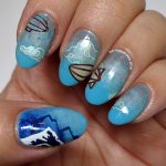 Z is for Zeppelin - ABC Nail Art Challenge - Hermit Werds