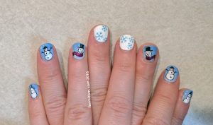 Family Manis - Snowmen - Hermit Werds