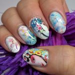 Chinese Opera - 31 Day Nail Art Challenge (art) - Hermit Werds