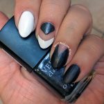 Black and White - 31 Day Challenge Nail Art - Hermit Werds