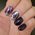 Violet - 31 Day Nail Art Challenge - Hermit Werds