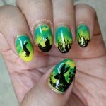 J is for Jackalope - ABC Nail Art Challenge - Hermit Werds