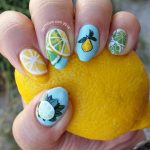 L is for Lemons and Limes - ABC Nail Art Challenge - Hermit Werds