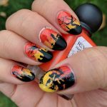 U is for Undead - ABC Nail Art Challenge - 31 Day Challenge (supernatural) - Hermit Werds