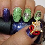 V is for Vixen - ABC Nail Art Challenge - Hermit Werds