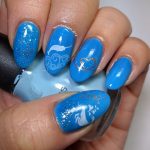 W is for Whale - ABC Nail Art Challenge - Hermit Werds