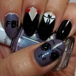 X is for X-files - ABC Nail Art Challenge - 31 Day Challenge (tv show) - Hermit Werds