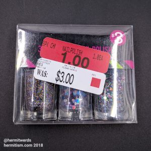 Glitter set from Walmart