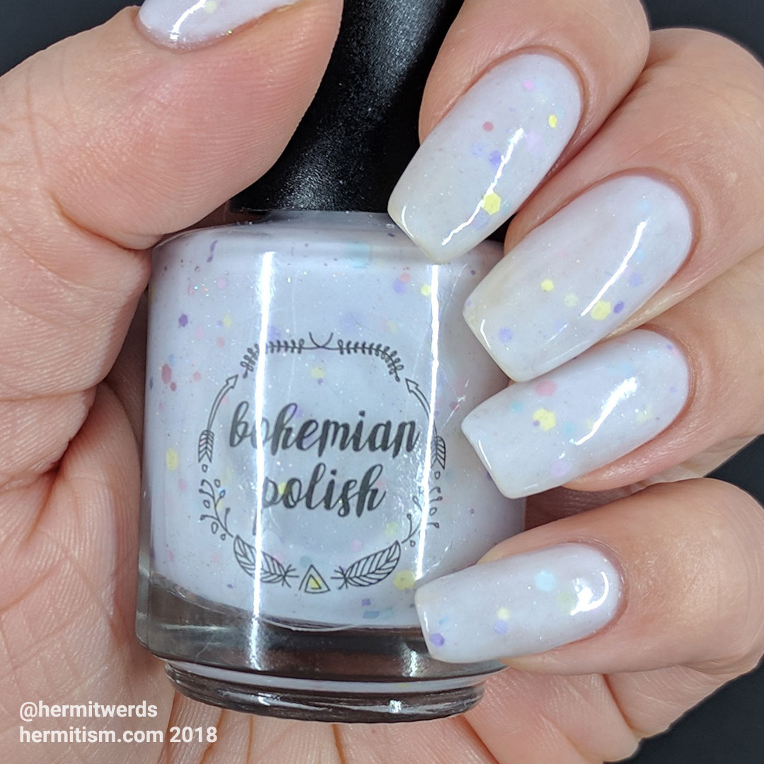 Bohemian Polish's "A Little More Conversation" - swatch by Hermit Werds