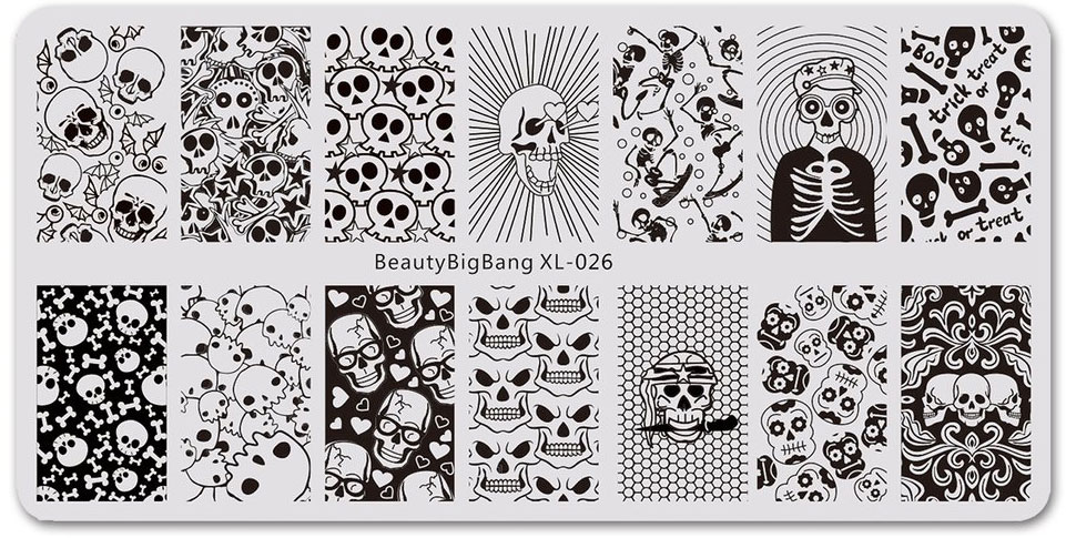 Super Cute Christmas Stamping Plate BeautyBigBang 06