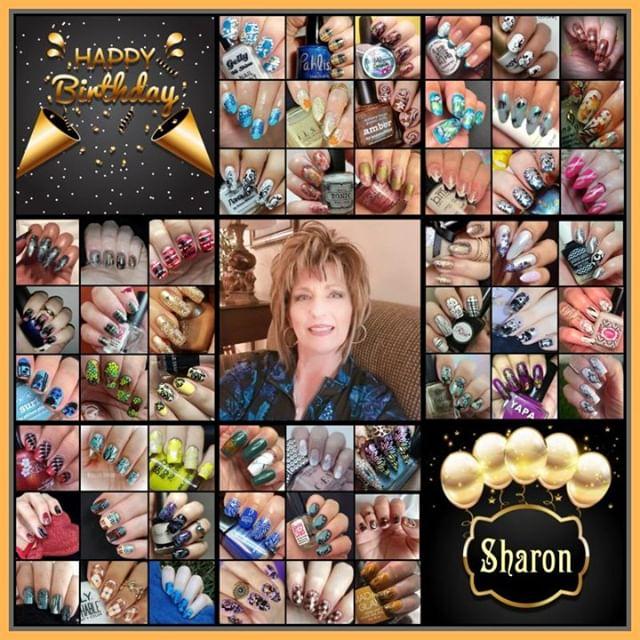 Sharon's Birthday Collage 2018 - Hermit Werds