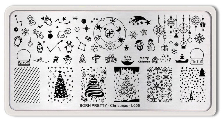 Born Pretty Christmas-L005