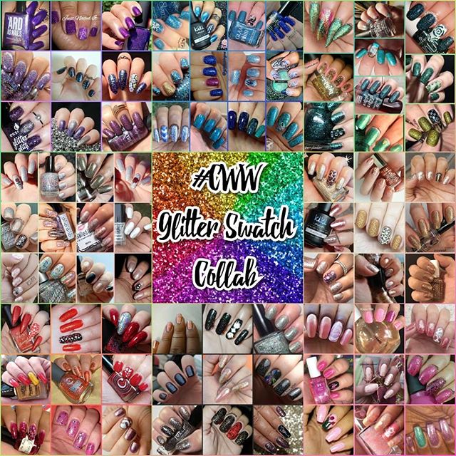 #ColoursWithinWomen - Glitter colllage