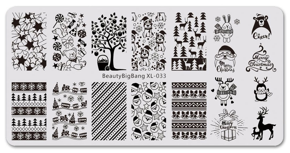 Review of Beauty Big Bang BBBXL-030 Stamping Plate