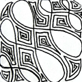 Echoism - Hermit Werds - Zentangle pattern