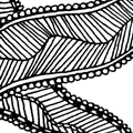 Meer - Hermit Werds - Zentangle pattern