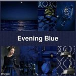 @inegeek's #pantone2019winterchallenge - Evening Blue