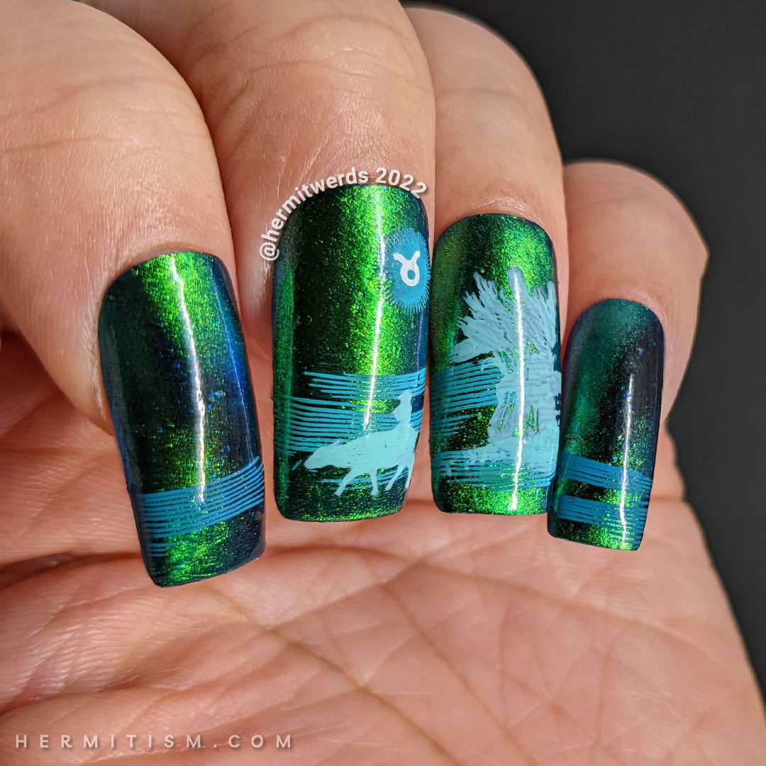 Zodiac Collection: Taurus - Harvest Nail Art - Hermit Werds