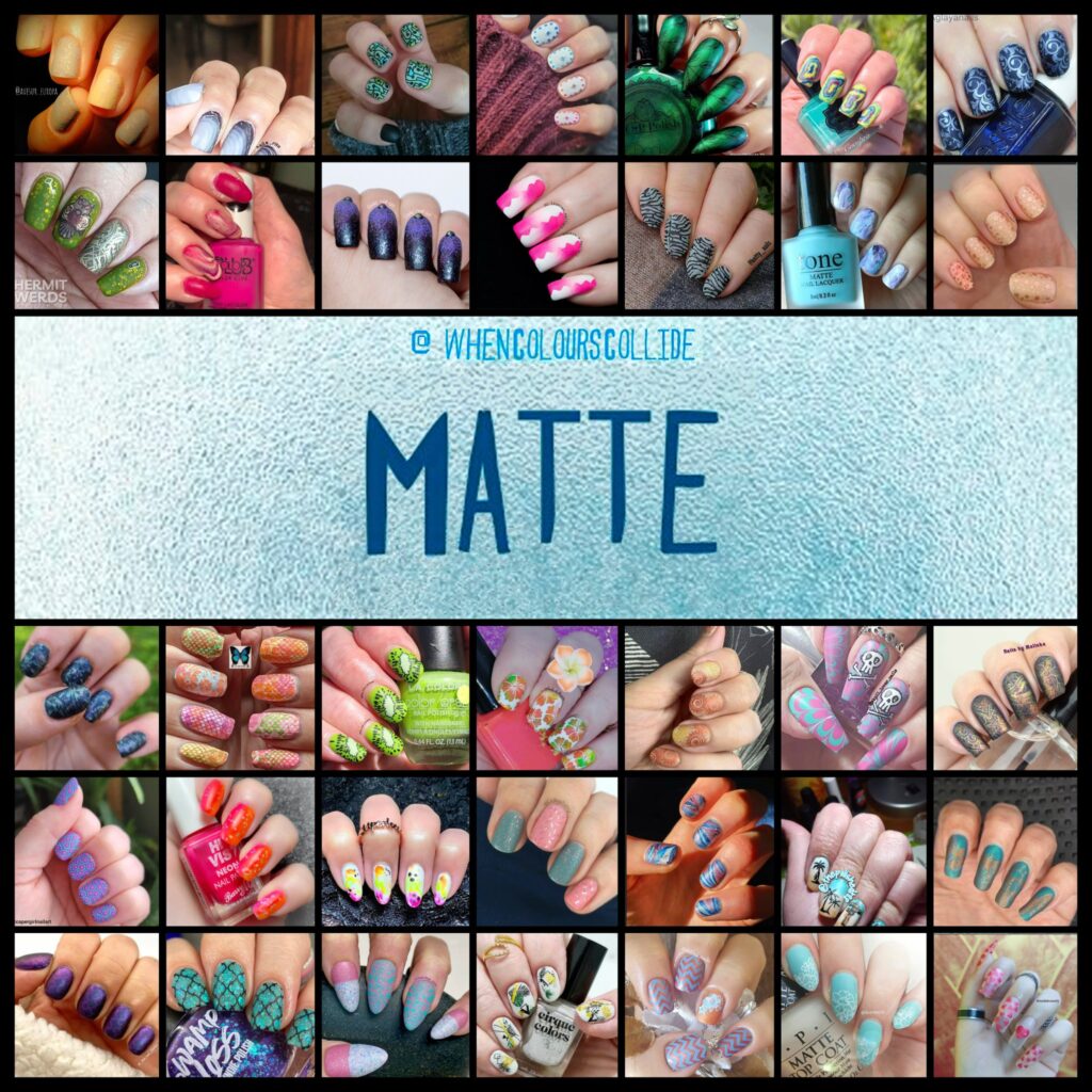 #WhenColoursCollide - Matte collage