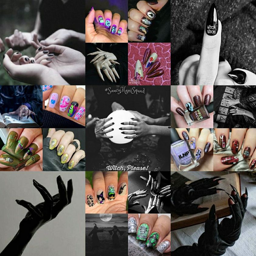 #SaucyManiSquad - Witch, Please! collage