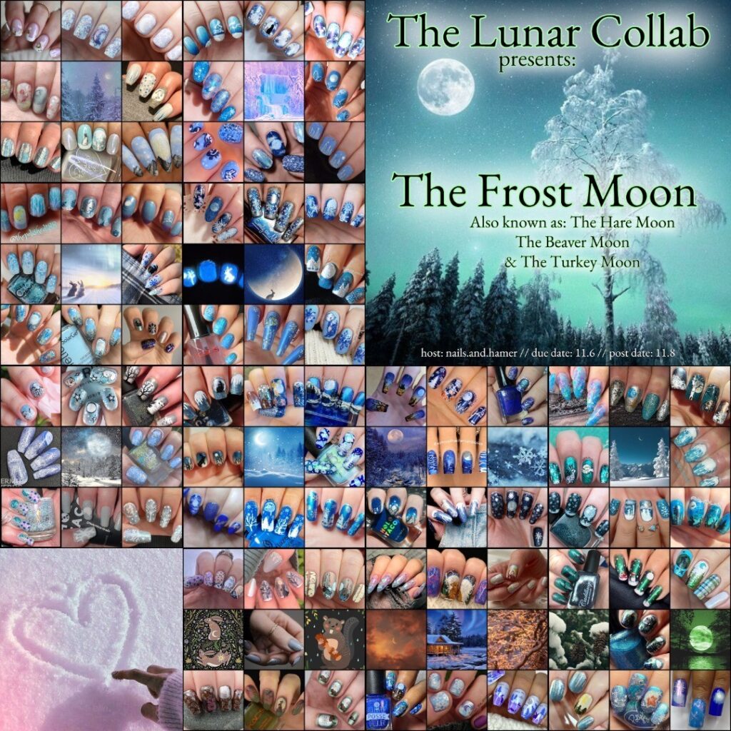 #LunarCollab - Frost Moon collage