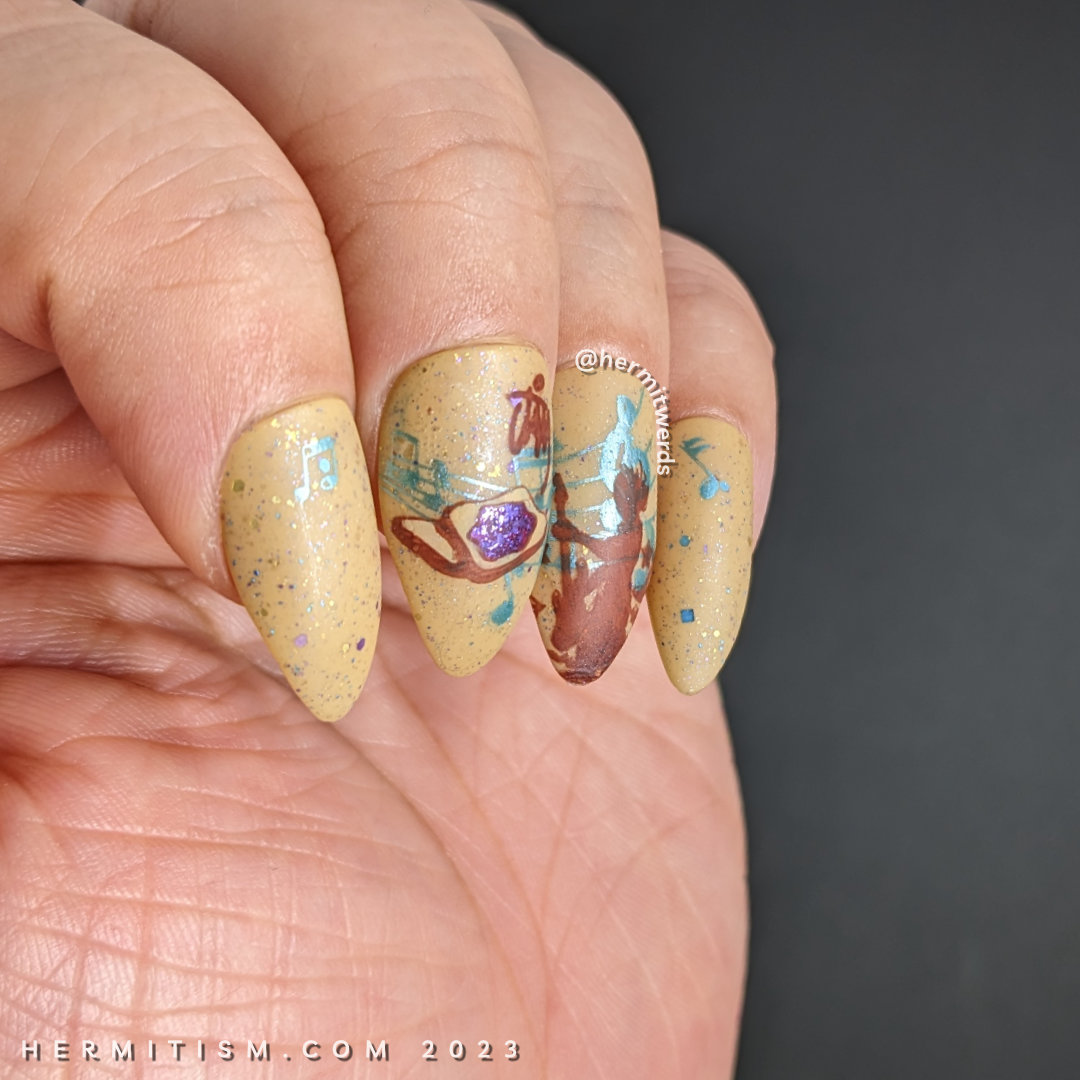 Day 92: Spring Gems Nail Art  Gem nails, Junk nails, Nail designs