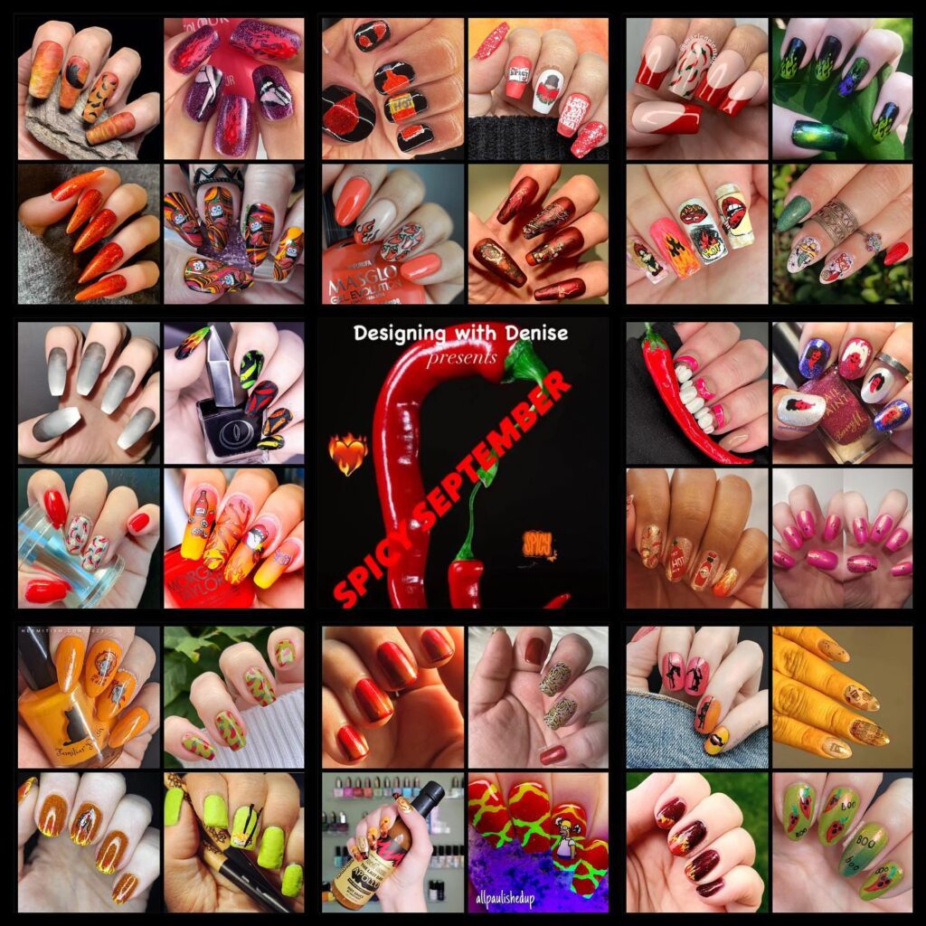#DesigningWithDenise - Spicy September collage