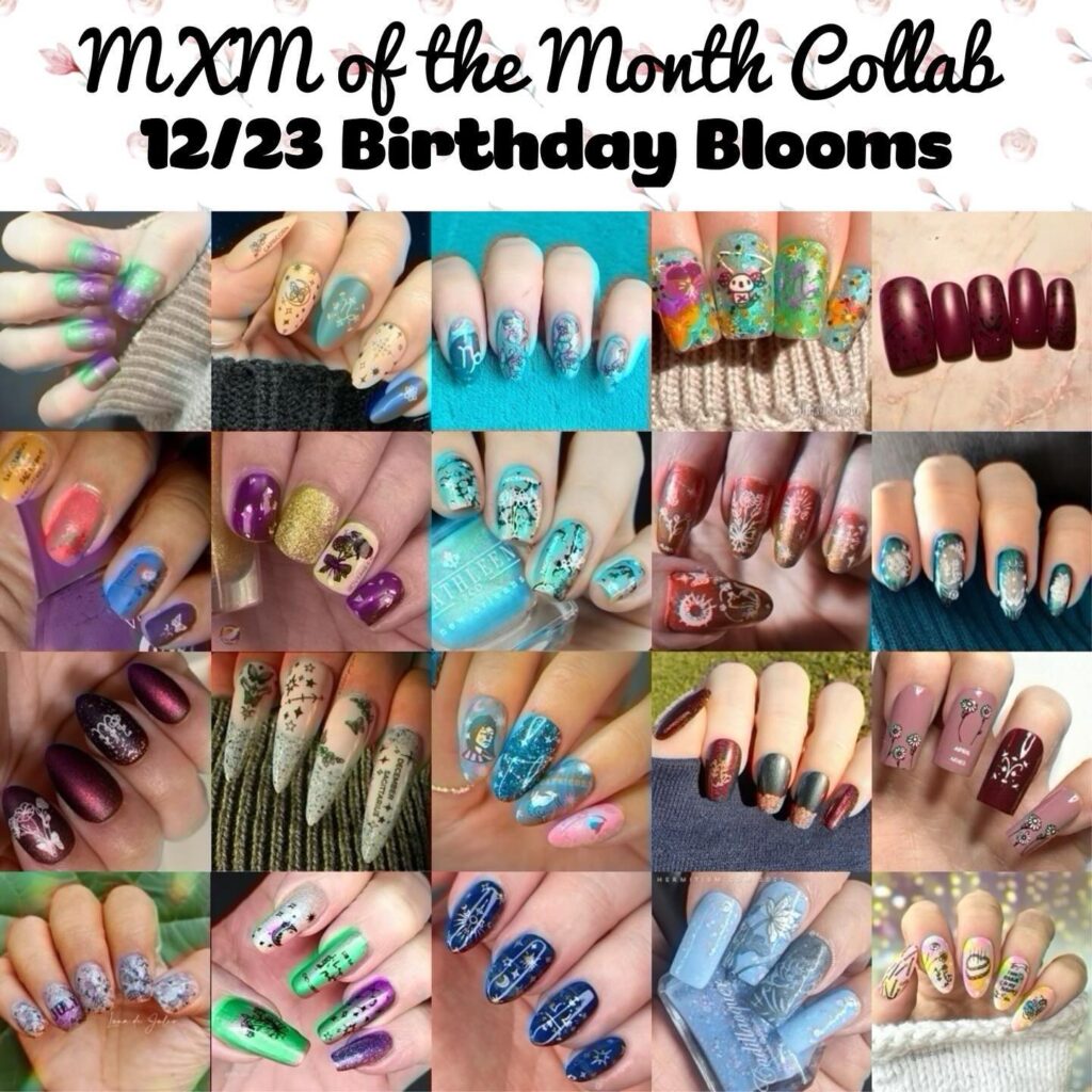 MxM of the Month Collab - Birthday Blooms