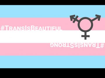 #TransIsBeautiful #TransIsStrong - Hermit Werds - support the transgender community