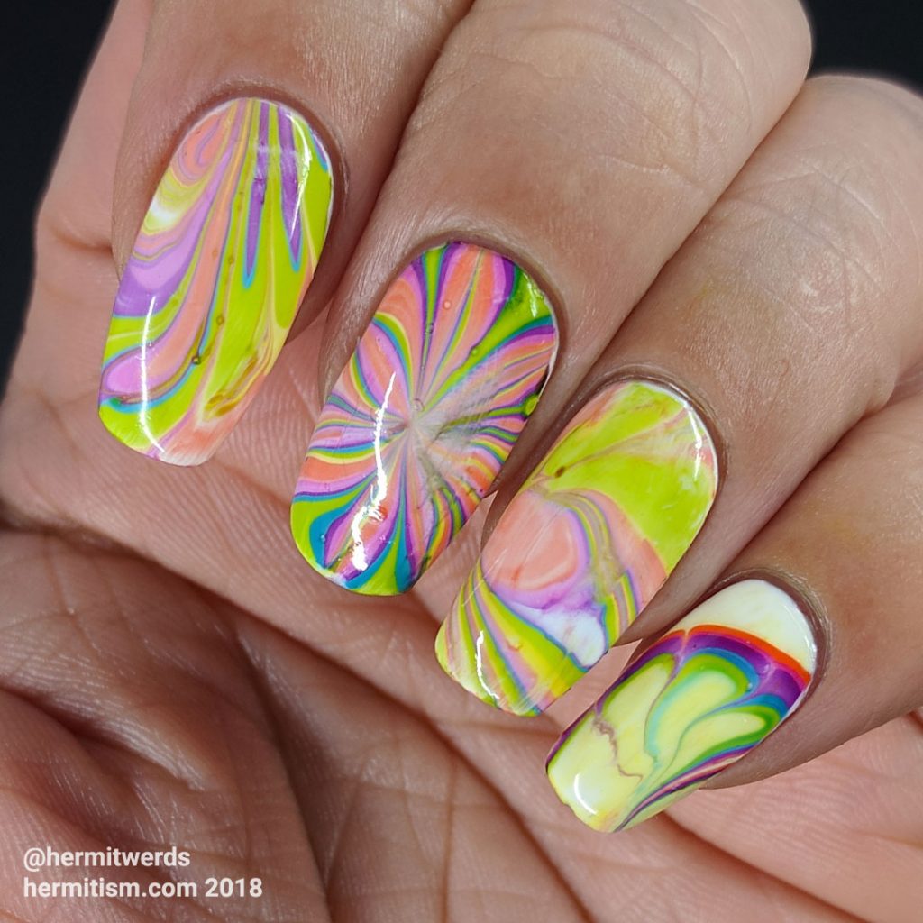 Rainbow In-carnation - and why your water marble may not be working ...