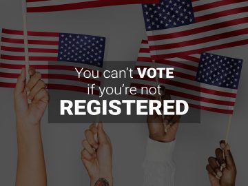 Register to Vote this October