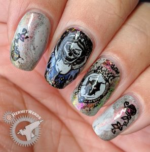 Snow White's Tomb - Nail Art - Hermit Werds