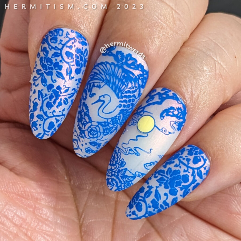 Blue Moon – Nail Artwork